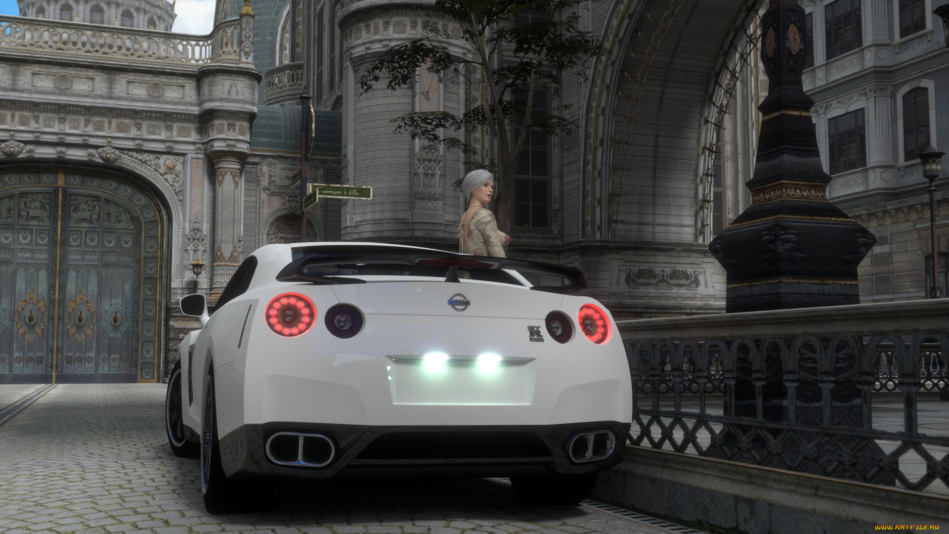 , 3d car&girl, , , , 